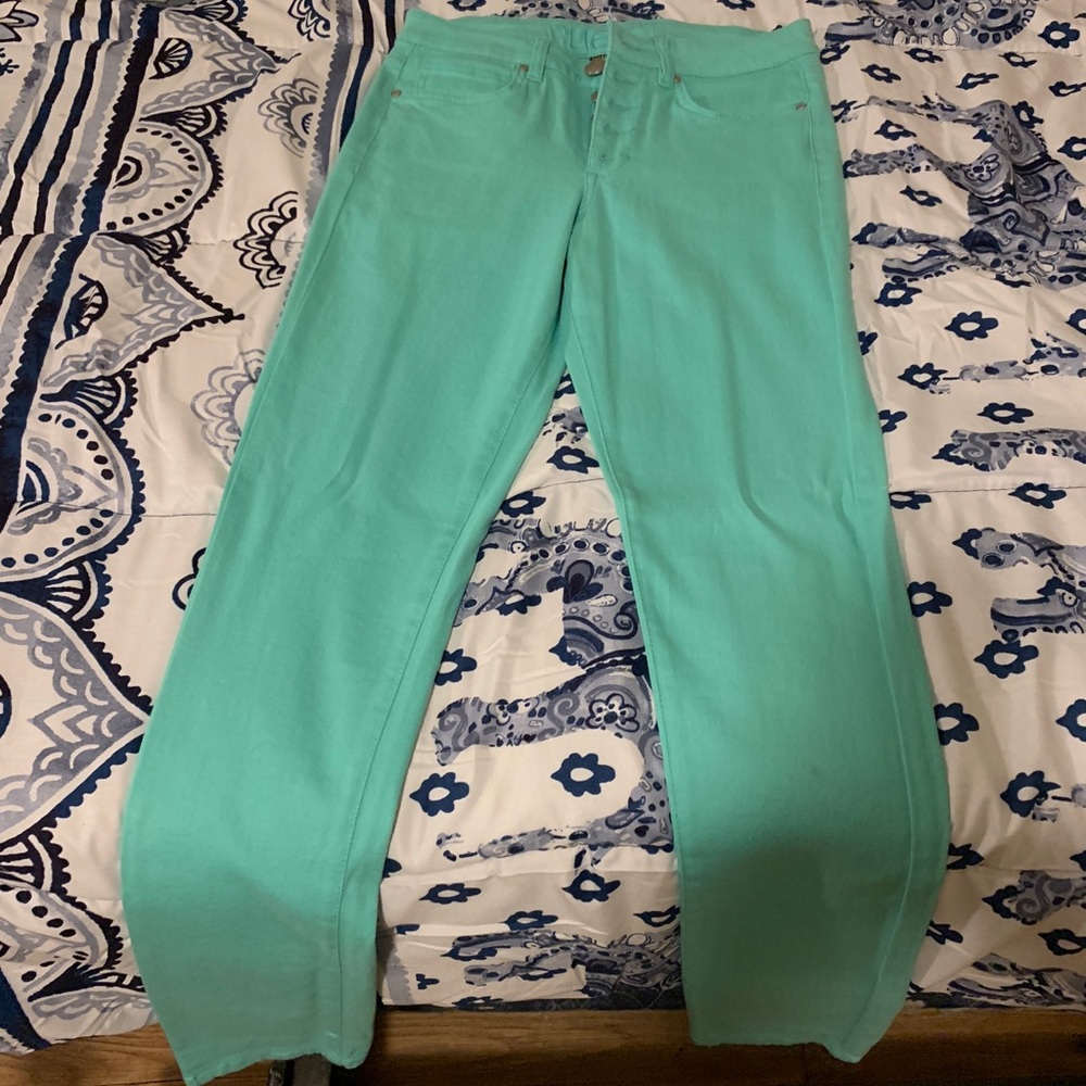 Aqua skinny jeans! NWOT